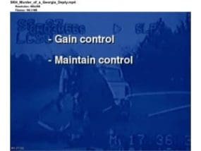 Georgia deputy mad stop for speeding