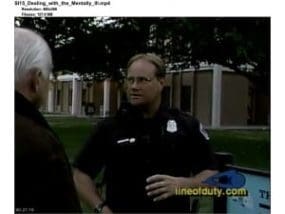 Training for dealing with the mentally ill and disturbed